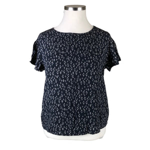 Unisex Esprit - Lühikeste käistega pluus, suurus 42 - Sinine (1)
