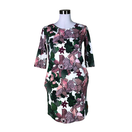 Unisex Blaa - Trikotaažist kleit, suurus 36 - Valge ()