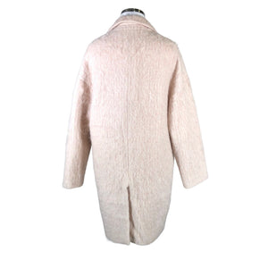 Unisex Bandolera - Villane mantel, suurus 42 - Heleroosa (2)