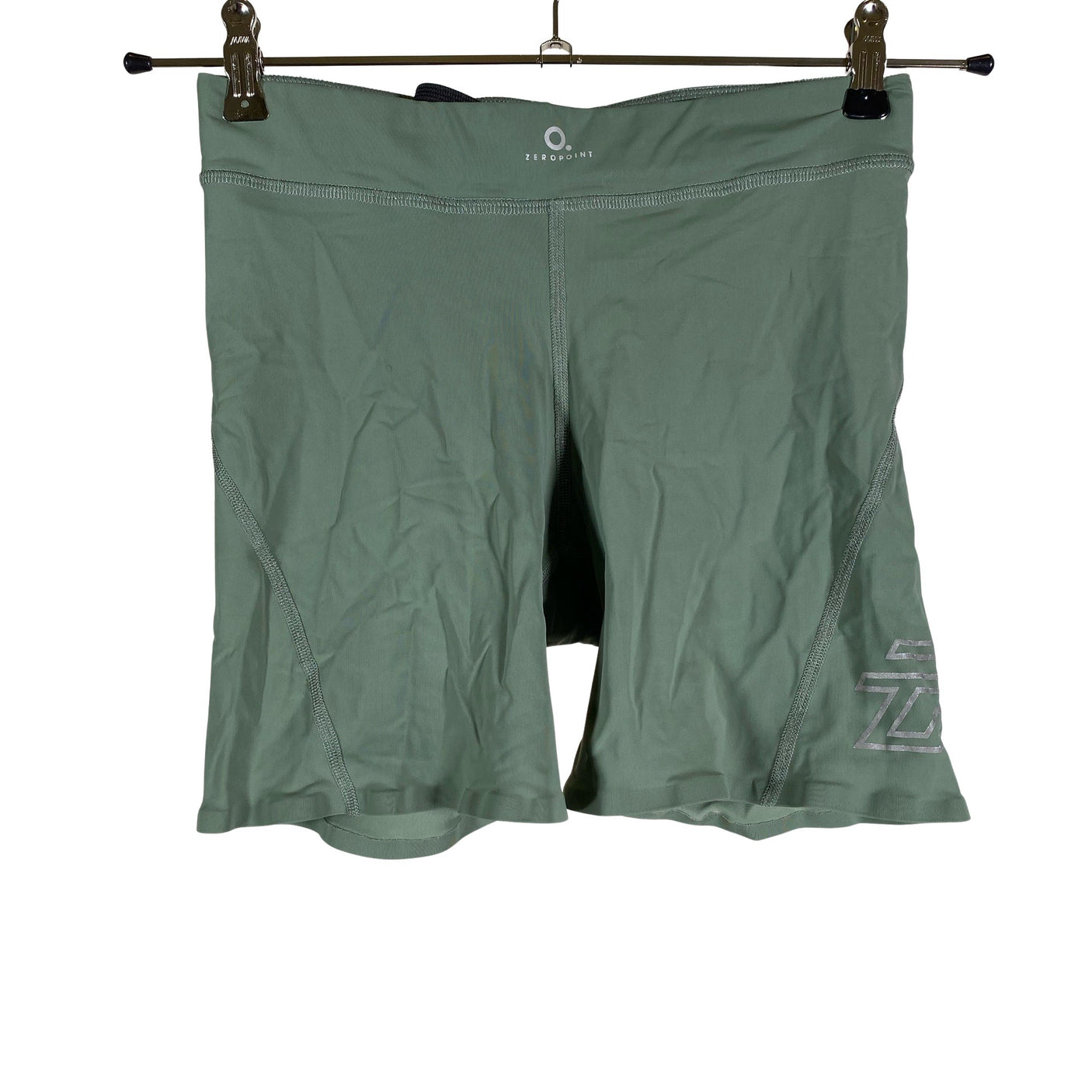 Unisex Zeropoint - Lühikesed spordipüksid, suurus 38 - Roheline (1)