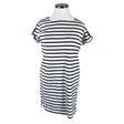 Unisex Batela - Trikotaažist kleit, suurus 48 - Valge ()