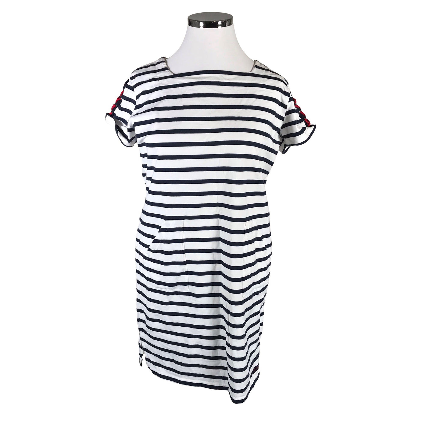 Unisex Batela - Trikotaažist kleit, suurus 48 - Valge (1)