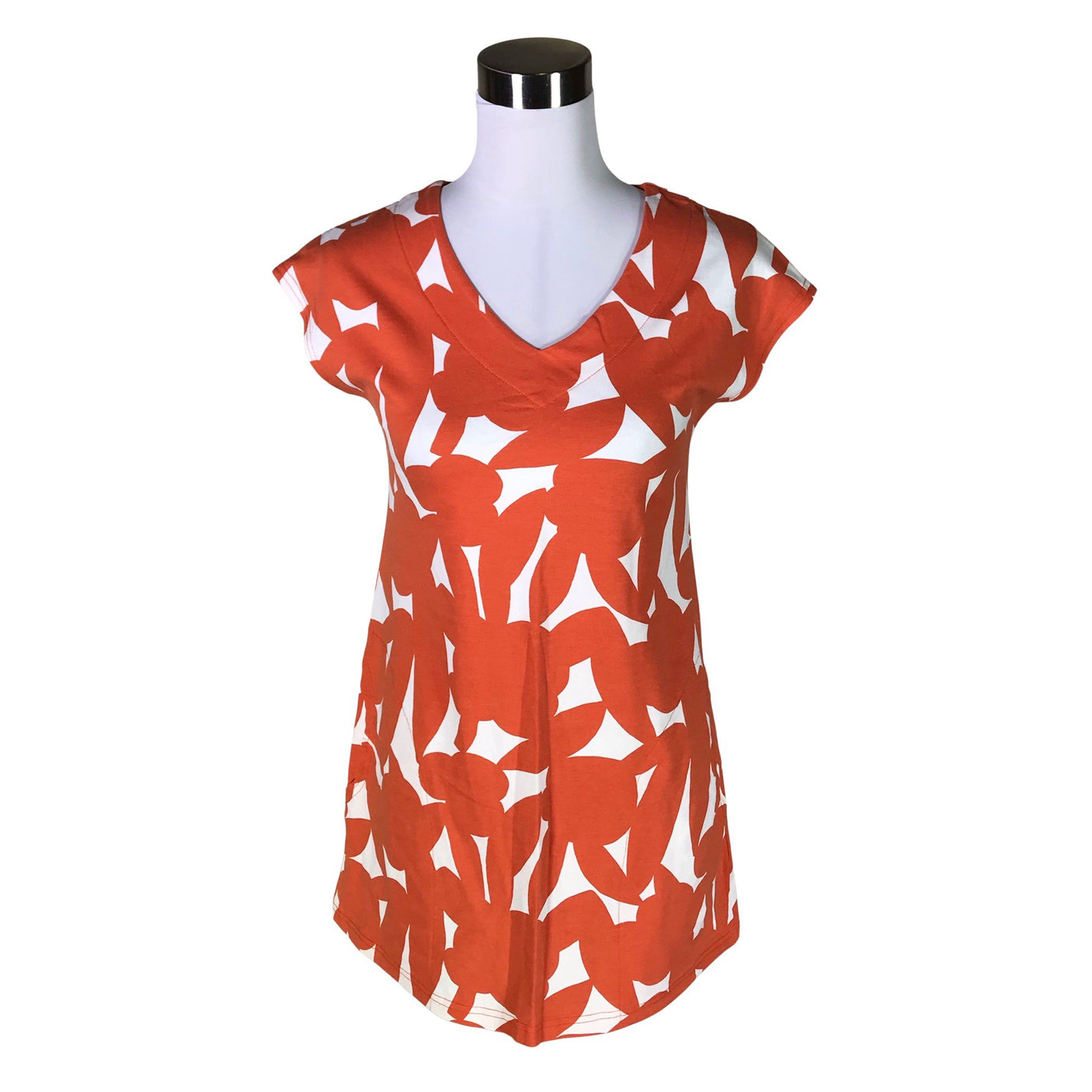 Unisex Nanso - Trikotaažist tuunika, suurus 34 - Oranž (1)