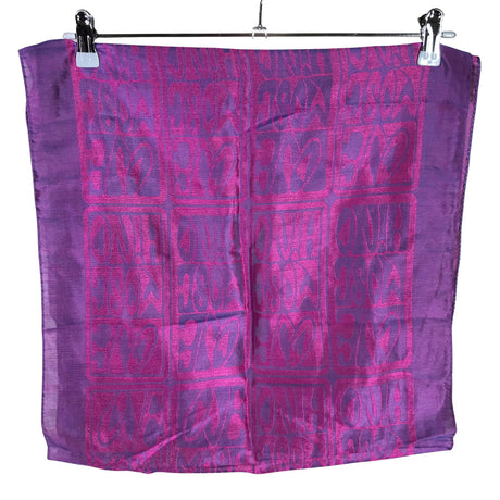 Unisex Moschino - Õhuke sall, suurus Midi - Lilla (2)