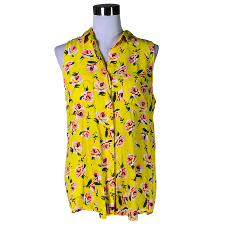 Unisex Velvet Heart - Topp, suurus 40 - Kollane ()