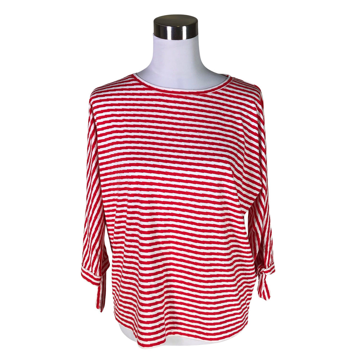 Unisex Ril's - Trikotaažist pluus, suurus 40 - Punane (1)
