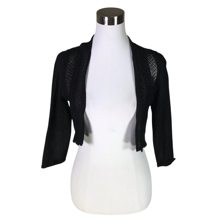 Unisex Ril's - Kootud boolero, suurus 38 - Must ()