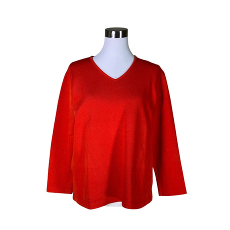 Unisex Nanso - Trikotaažist pluus, suurus 40 - Punane ()