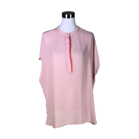 Unisex Lindex - Lühikeste käistega pluus, suurus 40 - Heleroosa ()