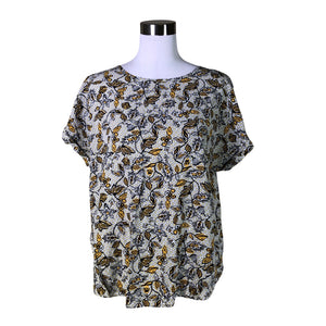 Unisex Esprit - Lühikeste käistega pluus, suurus 40 - Hall (1)