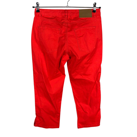 Unisex Nanso - Teksast poolpikad püksid, suurus 38 - Punane (2)