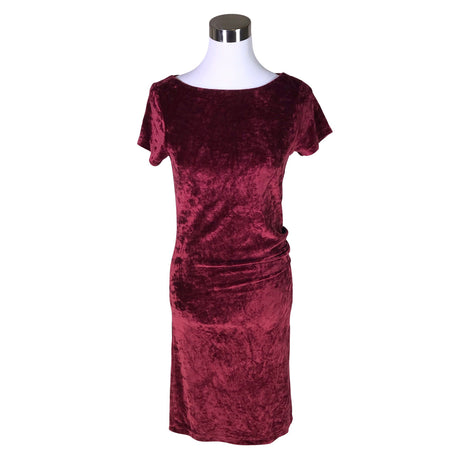 Unisex me&i - Dressikangast kleit, suurus 36 - Veinipunane ()