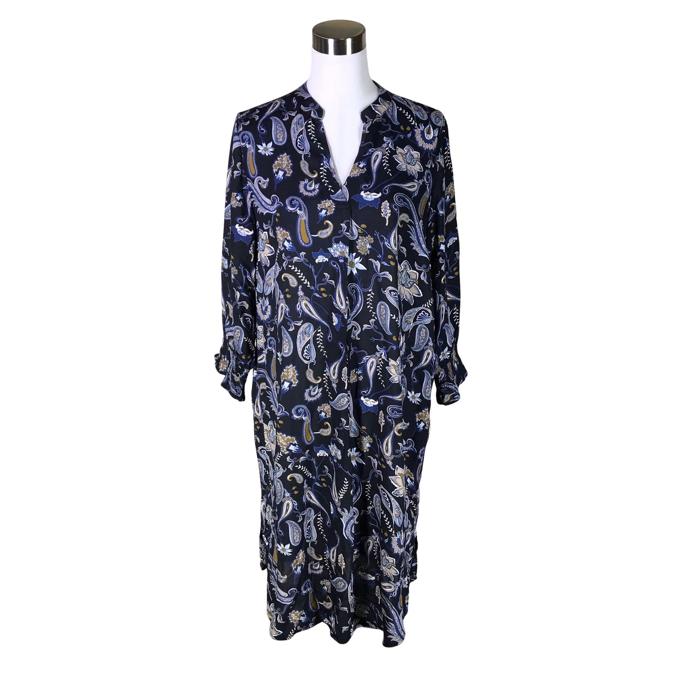 Unisex Kaffe - Mitteveniv kleit, suurus 38 - Sinine (1)