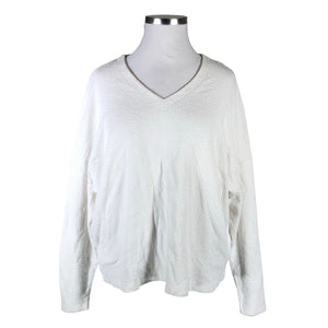 Unisex NOSH - Trikotaažist pluus, suurus 46 - Valge (1)