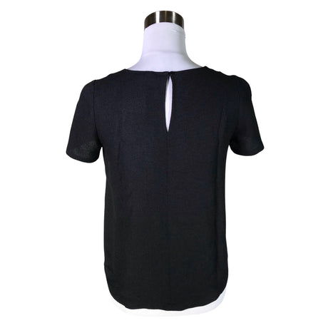 Unisex Pablo - Lühikeste käistega pluus, suurus 36 - Must (2)
