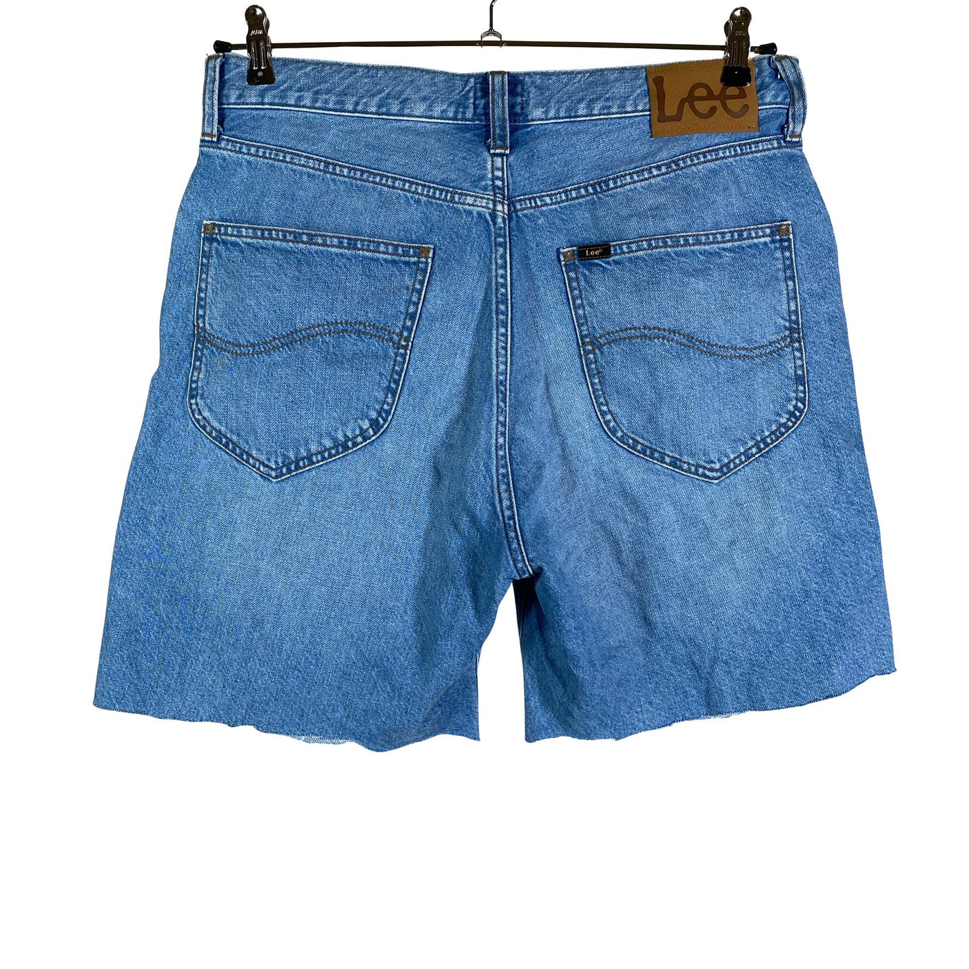 Unisex Lee - Teksast lühikesed püksid, suurus W31 - Helesinine (2)