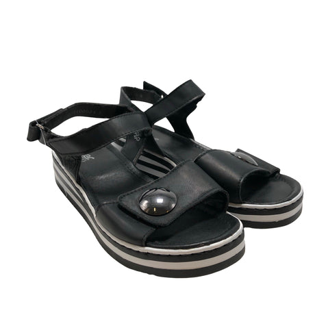 Unisex Rieker - Kiilakorkosandaalit, koko 38 -  (2)