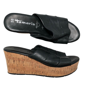 Unisex Tamaris - Kiilakorkosandaalit, koko 38 -  (1)