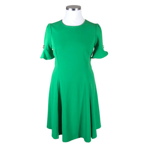 Unisex DKNY - Trikotaažist kleit, suurus 42 - Roheline (1)