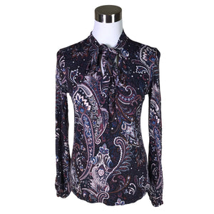 Unisex Lindex - Trikotaažist pluus, suurus 36 - Sinine (1)