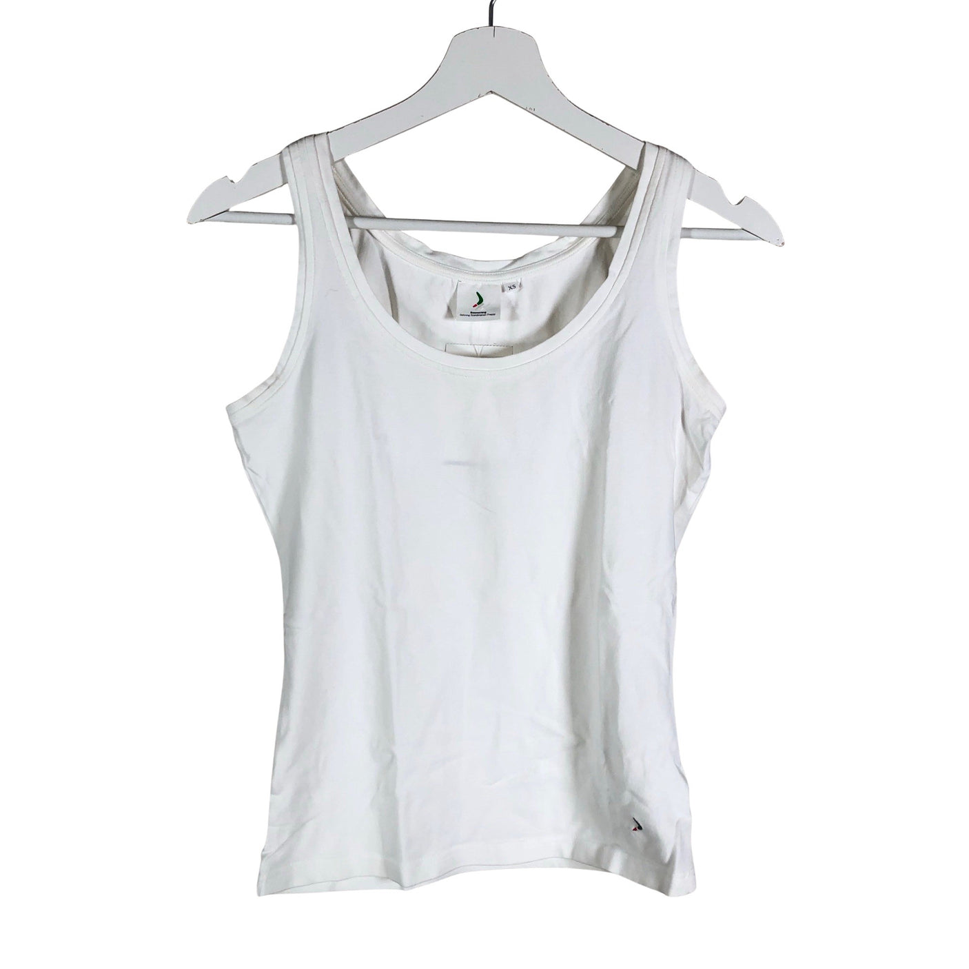 Unisex Boomerang - Trikotaažist topp, suurus 34 - Valge (1)