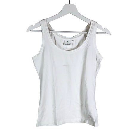 Unisex Boomerang - Trikotaažist topp, suurus 34 - Valge ()