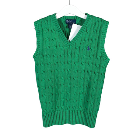 Unisex Polo Ralph Lauren - Kootud vest, suurus 122 - 128 - Roheline ()