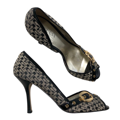 Unisex Guess - Lahtise ninaga kontsakingad, suurus 40 - Beige ()