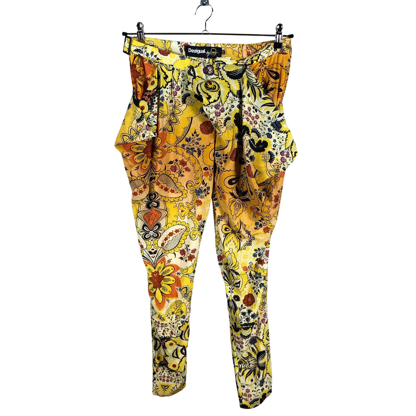 Unisex Desigual - Mittevenivad püksid, suurus W28 - Kollane (1)