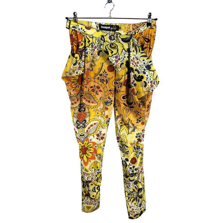 Unisex Desigual - Mittevenivad püksid, suurus W28 - Kollane ()