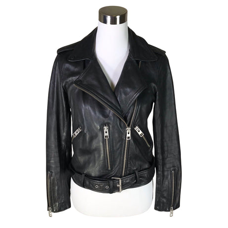 Unisex All Saints - Nahkatakki, koko 38 -  ()