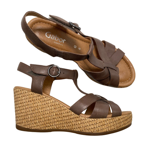 Unisex Gabor - Kiilkontsaga rihmikud, suurus 39 - Pruun ()