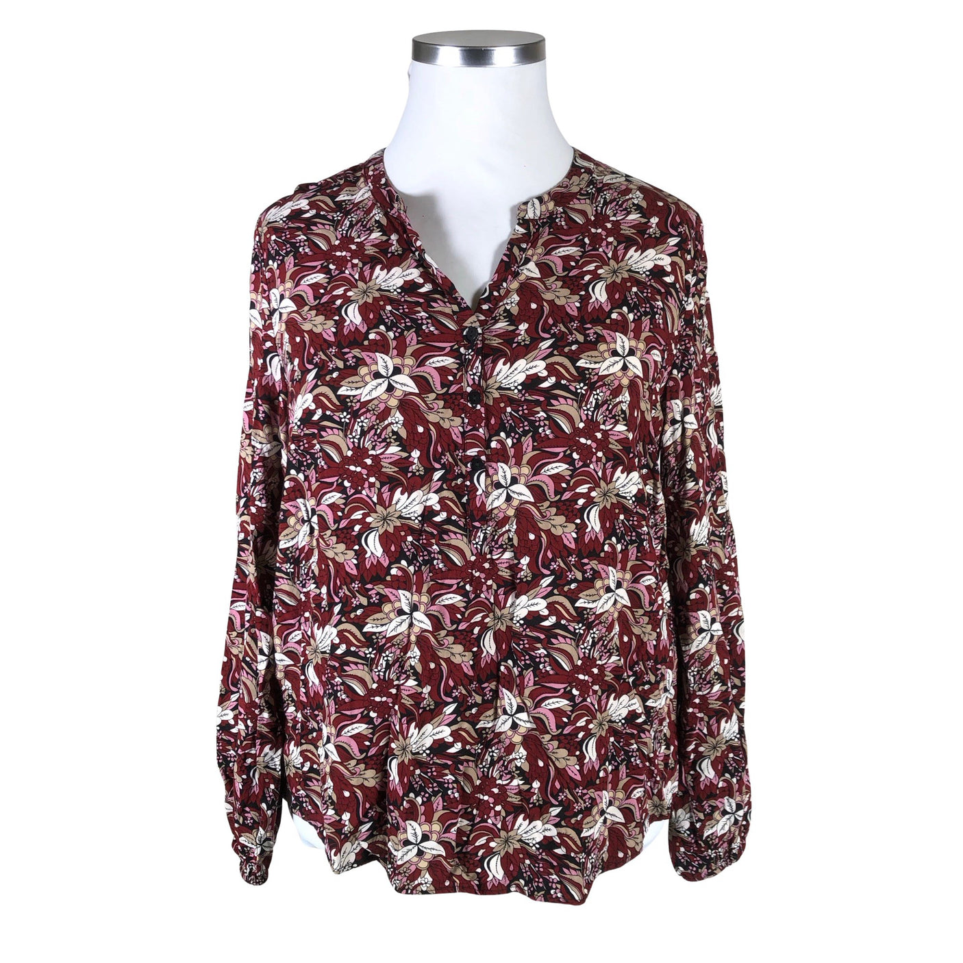 Unisex Soyaconcept - Pluus, suurus 42 - Veinipunane (1)