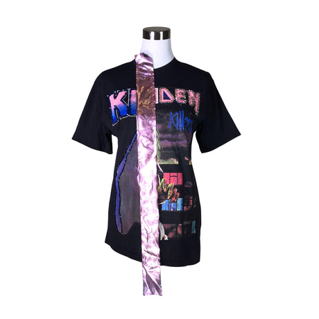 Unisex Silvian Heach - Trikotaažist tuunika, suurus 34 - Must ()
