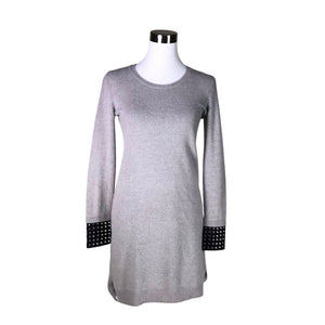 Unisex Maje - Kootud kleit, suurus 34 - Hall (1)