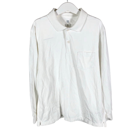 Unisex Uniqlo - Polosärk, suurus 146 - 152 - Valge ()