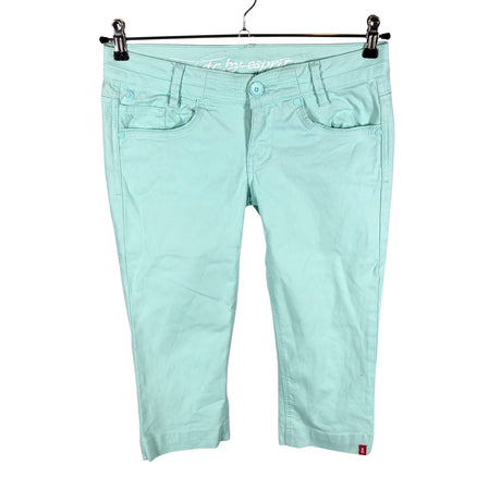 Unisex Esprit - Teksast poolpikad püksid, suurus 36 - Roheline ()