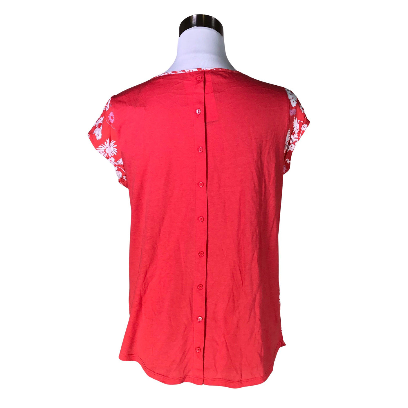 Unisex Opus - Lühikeste käistega pluus, suurus 38 - Punane (2)