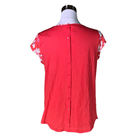 Unisex Opus - Lühikeste käistega pluus, suurus 38 - Punane (2)