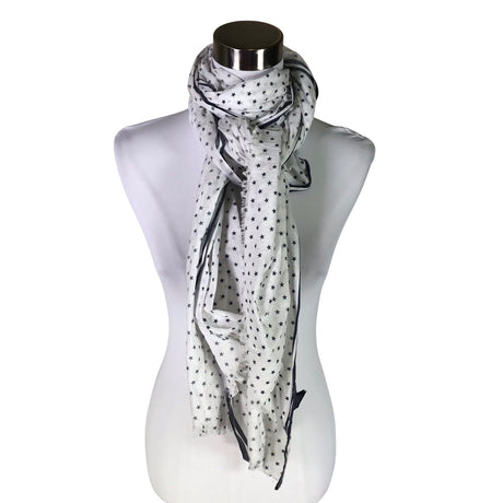 Unisex Gant - Õhuke sall, suurus Maxi - Valge ()