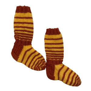 Unisex Handmade - Villased sokid, suurus 25 - Pruun (1)
