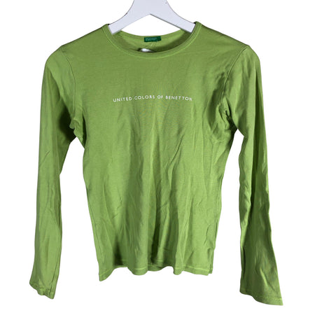 Unisex Benetton - Trikotaažist pluus, suurus 158 - 164 - Roheline ()