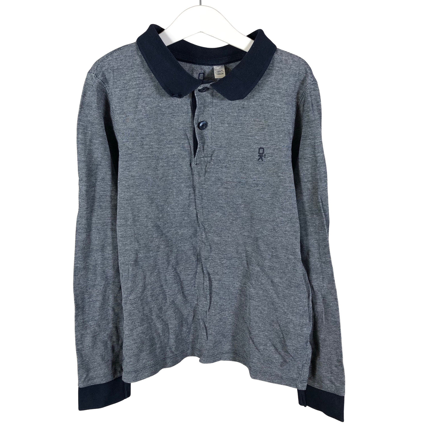 Unisex Okaïdi - Polosärk, suurus 146 - 152 - Must (1)