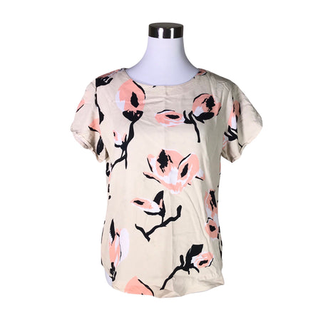 Unisex NOSH - Lühikeste käistega pluus, suurus 36 - Beige ()