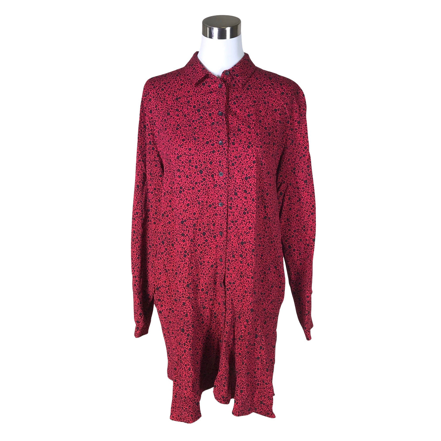 Unisex Nanso - Õhuke kleit, suurus 40 - Punane (1)