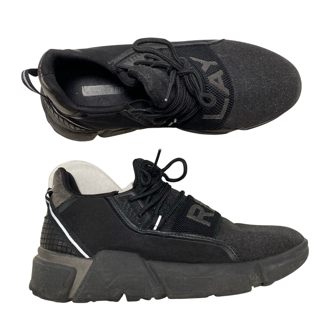 Unisex Replay - Tennised, suurus 40 - Must (1)