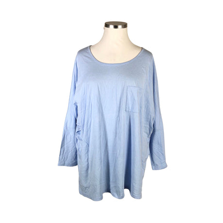 Unisex Zizzi - Trikotaažist pluus, suurus 54 - Helesinine ()