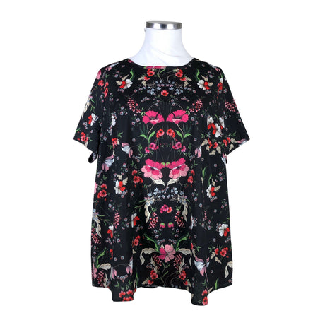 Unisex Dorothy Perkins - Lühikeste käistega pluus, suurus 50 - Must ()