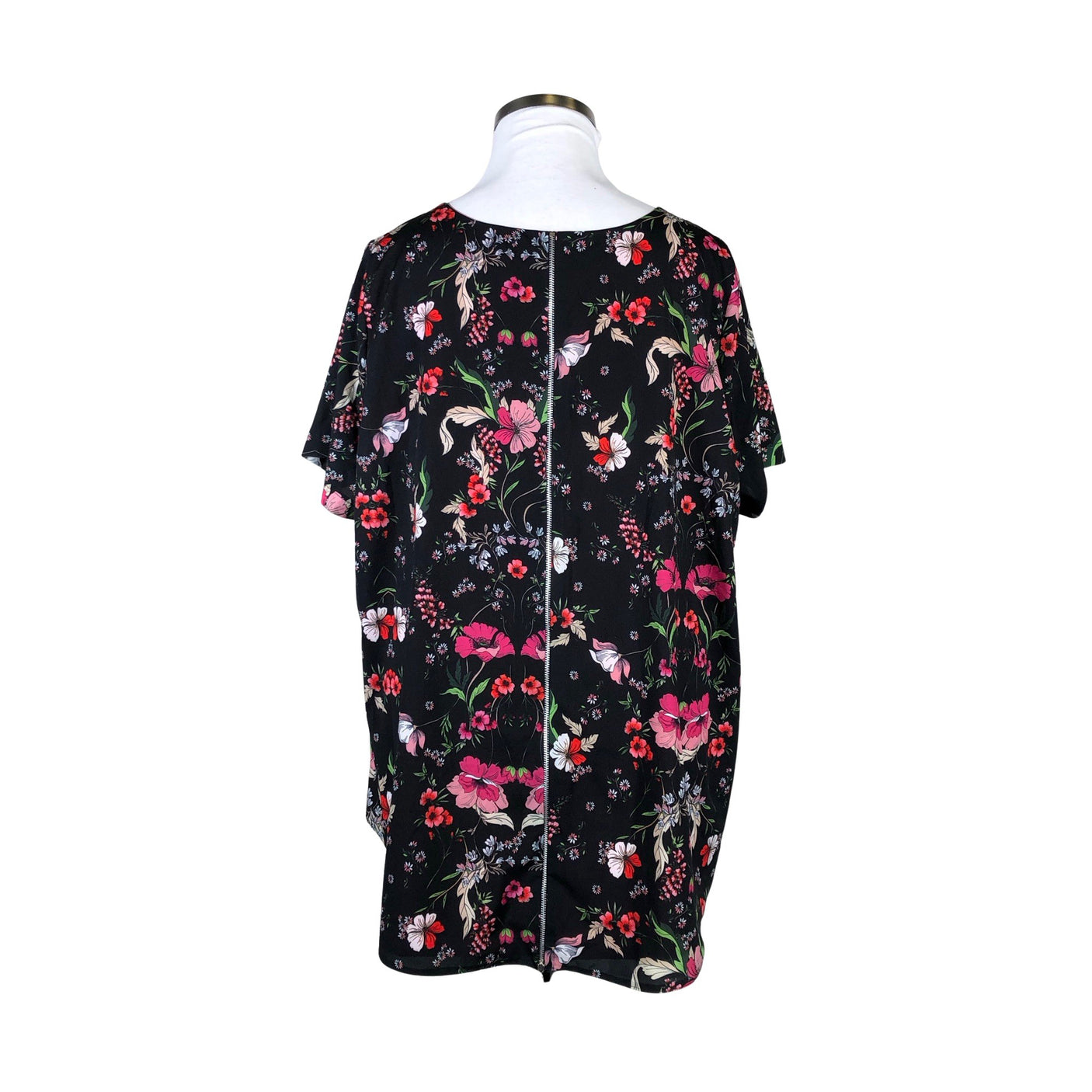 Unisex Dorothy Perkins - Lühikeste käistega pluus, suurus 50 - Must (2)