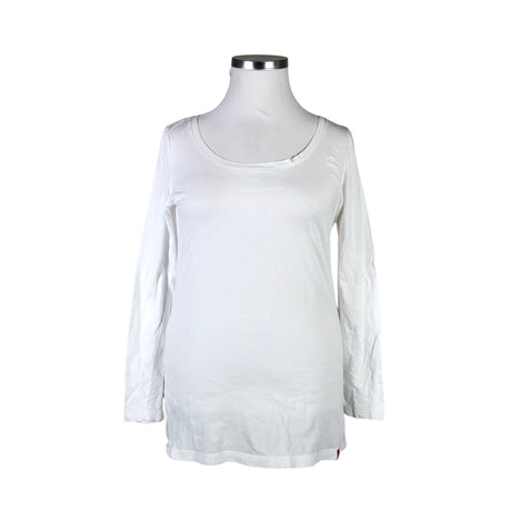 Unisex Esprit - Trikotaažist pluus, suurus 44 - Valge ()